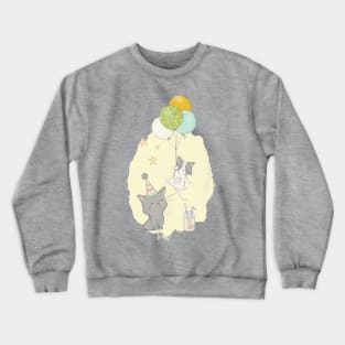 Party Cats Crewneck Sweatshirt